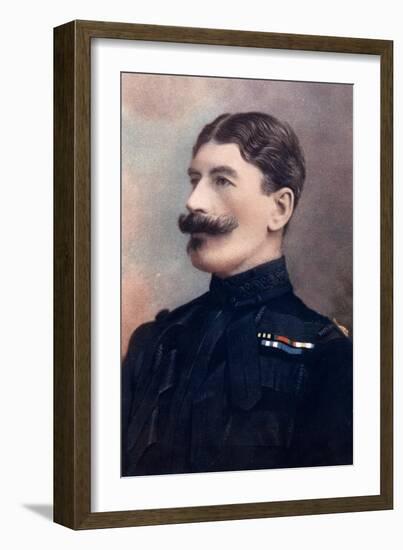 Major-General John Brabazon, Commanding Imperial Yeomanry, South Africa, 1902-HW Barnett-Framed Giclee Print