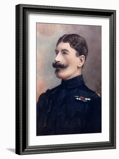 Major-General John Brabazon, Commanding Imperial Yeomanry, South Africa, 1902-HW Barnett-Framed Giclee Print