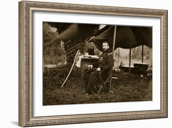 Major-General Philip Henry Sheridan, 1864-Mathew Brady-Framed Giclee Print