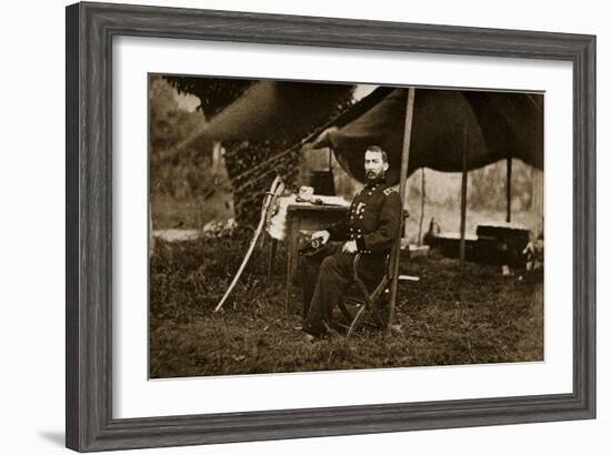 Major-General Philip Henry Sheridan, 1864-Mathew Brady-Framed Giclee Print