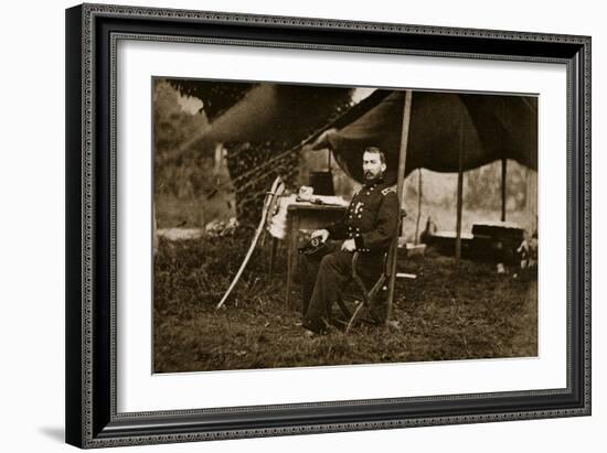 Major-General Philip Henry Sheridan, 1864-Mathew Brady-Framed Giclee Print