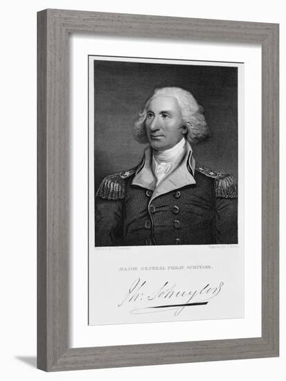 Major General Philip Schuyler-Thomas Kelly-Framed Giclee Print