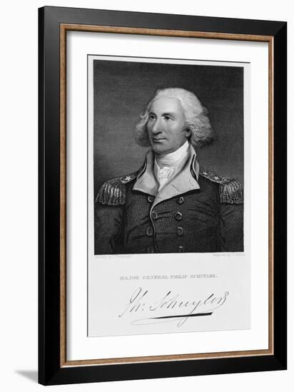 Major General Philip Schuyler-Thomas Kelly-Framed Giclee Print