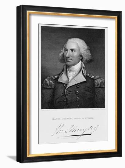 Major General Philip Schuyler-Thomas Kelly-Framed Giclee Print