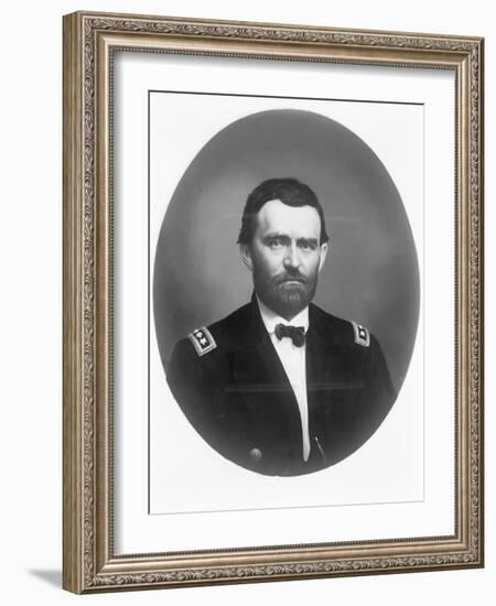 Major General Ulysses S. Grant, c.1866-American Photographer-Framed Photographic Print