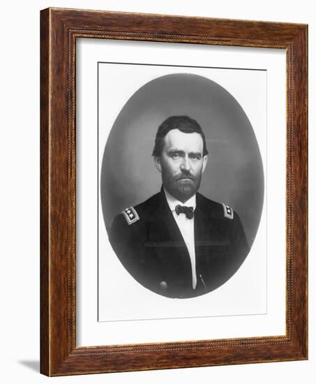 Major General Ulysses S. Grant, c.1866-American Photographer-Framed Photographic Print