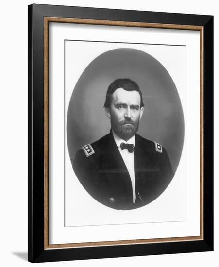 Major General Ulysses S. Grant, c.1866-American Photographer-Framed Photographic Print