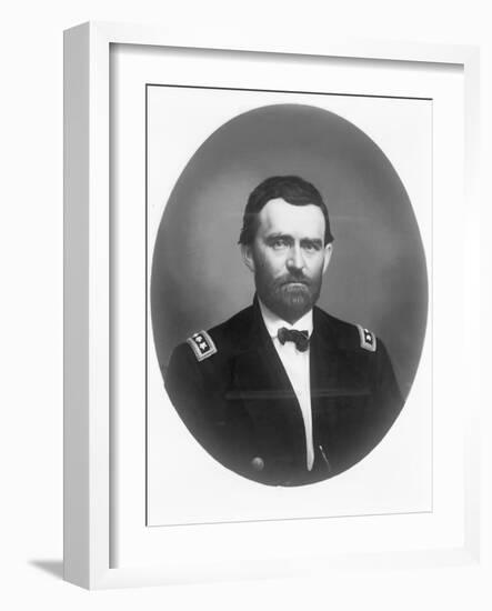 Major General Ulysses S. Grant, c.1866-American Photographer-Framed Photographic Print