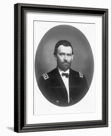 Major General Ulysses S. Grant, c.1866-American Photographer-Framed Photographic Print