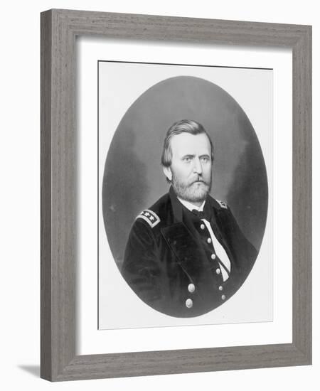 Major General Ulysses S. Grant, c.1866-American Photographer-Framed Giclee Print