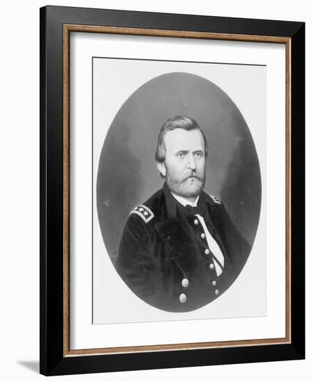 Major General Ulysses S. Grant, c.1866-American Photographer-Framed Giclee Print