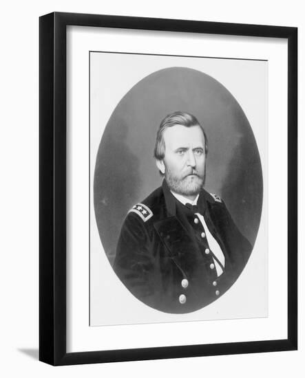 Major General Ulysses S. Grant, c.1866-American Photographer-Framed Giclee Print