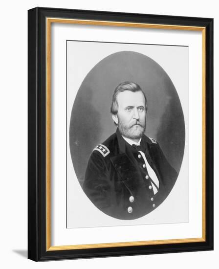 Major General Ulysses S. Grant, c.1866-American Photographer-Framed Giclee Print