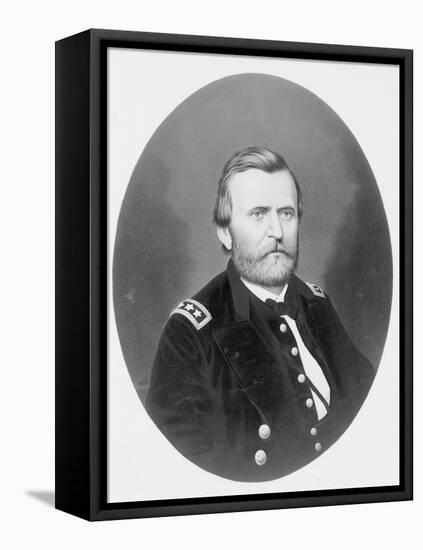 Major General Ulysses S. Grant, c.1866-American Photographer-Framed Premier Image Canvas