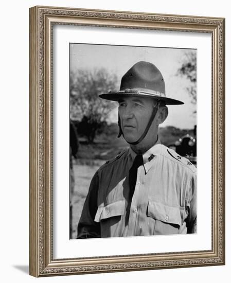 Major General Walter Krueger, Wearing Complete Uniform-null-Framed Photographic Print