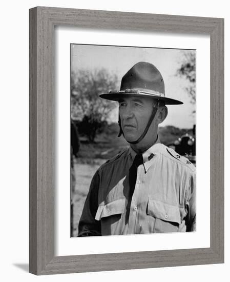 Major General Walter Krueger, Wearing Complete Uniform-null-Framed Photographic Print