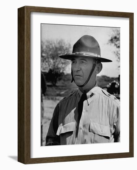 Major General Walter Krueger, Wearing Complete Uniform-null-Framed Photographic Print