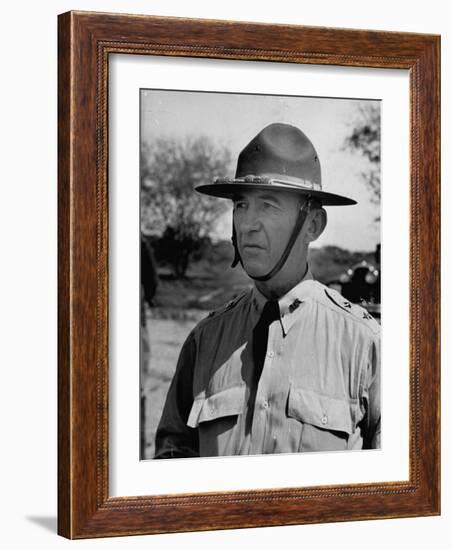 Major General Walter Krueger, Wearing Complete Uniform-null-Framed Photographic Print