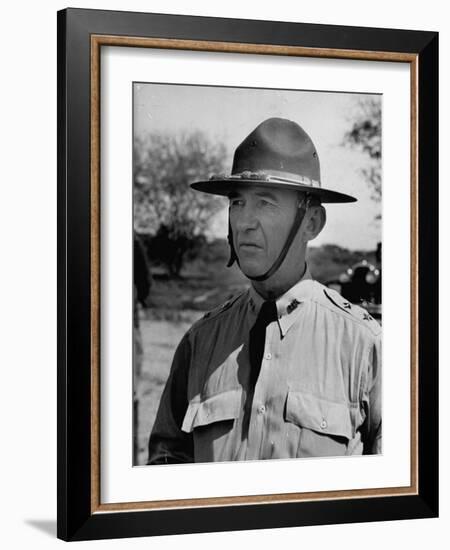 Major General Walter Krueger, Wearing Complete Uniform-null-Framed Photographic Print