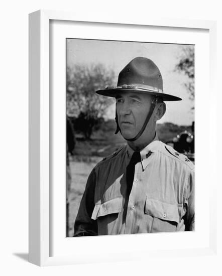 Major General Walter Krueger, Wearing Complete Uniform-null-Framed Photographic Print