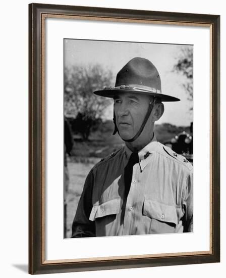 Major General Walter Krueger, Wearing Complete Uniform-null-Framed Photographic Print