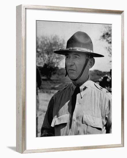 Major General Walter Krueger, Wearing Complete Uniform-null-Framed Photographic Print