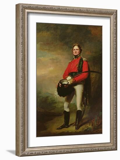 Major James Lee Harvey-Sir Henry Raeburn-Framed Giclee Print