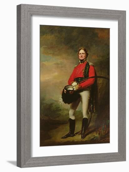 Major James Lee Harvey-Sir Henry Raeburn-Framed Giclee Print