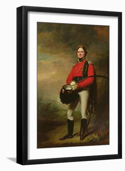 Major James Lee Harvey-Sir Henry Raeburn-Framed Giclee Print