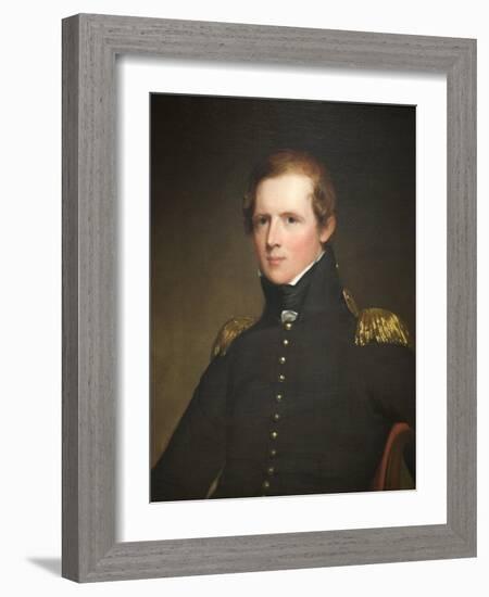 Major John Biddle-Thomas Sully-Framed Art Print