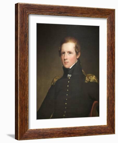 Major John Biddle-Thomas Sully-Framed Art Print