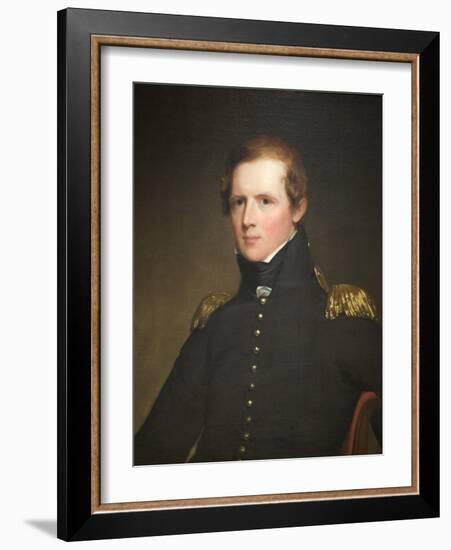 Major John Biddle-Thomas Sully-Framed Art Print