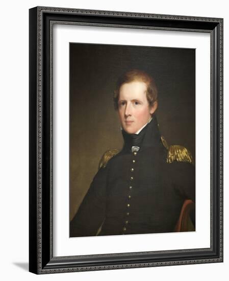 Major John Biddle-Thomas Sully-Framed Art Print