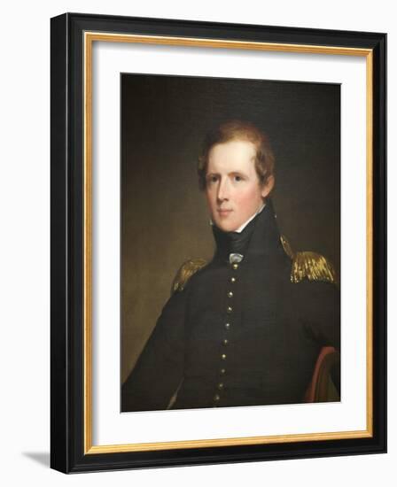 Major John Biddle-Thomas Sully-Framed Art Print