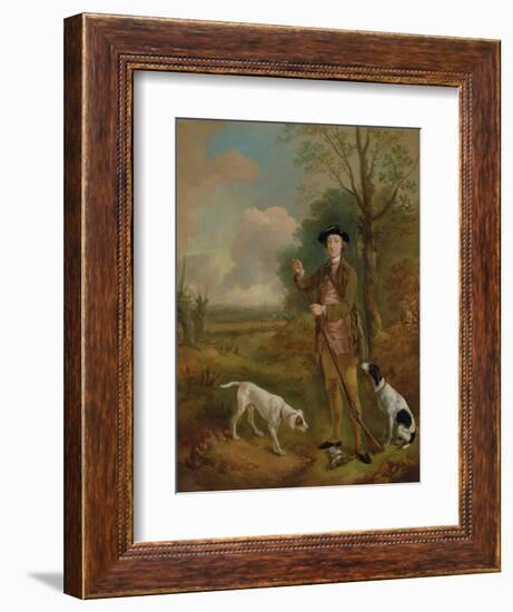 Major John Dade (1726-1811) of Tannington, Suffolk, c.1755-Thomas Gainsborough-Framed Premium Giclee Print