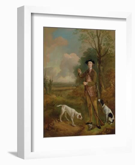 Major John Dade (1726-1811) of Tannington, Suffolk, c.1755-Thomas Gainsborough-Framed Premium Giclee Print