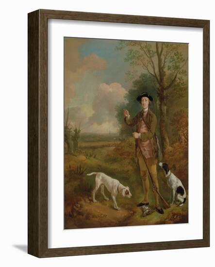 Major John Dade (1726-1811) of Tannington, Suffolk, c.1755-Thomas Gainsborough-Framed Giclee Print