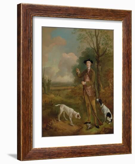 Major John Dade (1726-1811) of Tannington, Suffolk, c.1755-Thomas Gainsborough-Framed Giclee Print