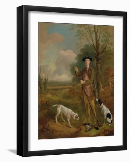 Major John Dade (1726-1811) of Tannington, Suffolk, c.1755-Thomas Gainsborough-Framed Giclee Print