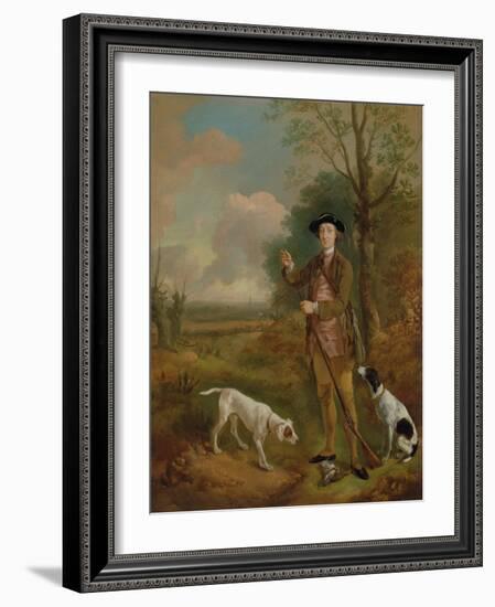 Major John Dade (1726-1811) of Tannington, Suffolk, c.1755-Thomas Gainsborough-Framed Giclee Print