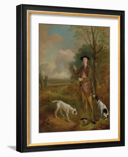 Major John Dade (1726-1811) of Tannington, Suffolk, c.1755-Thomas Gainsborough-Framed Giclee Print