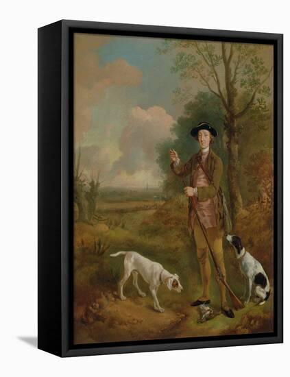 Major John Dade (1726-1811) of Tannington, Suffolk, c.1755-Thomas Gainsborough-Framed Premier Image Canvas