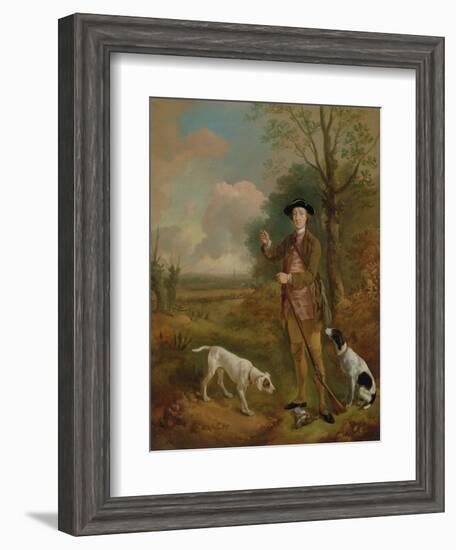 Major John Dade (1726-1811) of Tannington, Suffolk, c.1755-Thomas Gainsborough-Framed Giclee Print