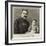 Major Ludovick Montefiore Carmichael and His Only Child-null-Framed Giclee Print