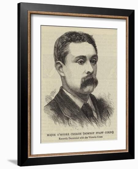 Major O'Moore Creagh, Bombay Staff Corps-null-Framed Giclee Print