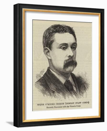 Major O'Moore Creagh, Bombay Staff Corps-null-Framed Giclee Print