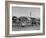 Major Sidney Shelley and His Family Living in a "Typhoonized" Quonset Hut-Carl Mydans-Framed Photographic Print