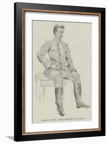 Major Walsh, Administrator of Yukon-null-Framed Giclee Print