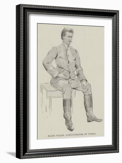 Major Walsh, Administrator of Yukon-null-Framed Giclee Print