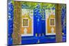 Majorelle Gardens (Gardens of Yves Saint-Laurent), Marrakech, Morocco, North Africa, Africa-Matthew Williams-Ellis-Mounted Photographic Print